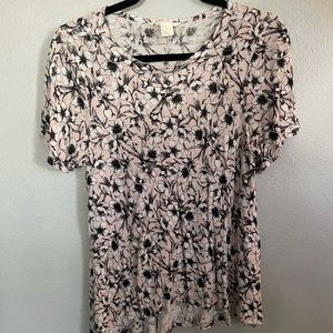 H & M flower shirt